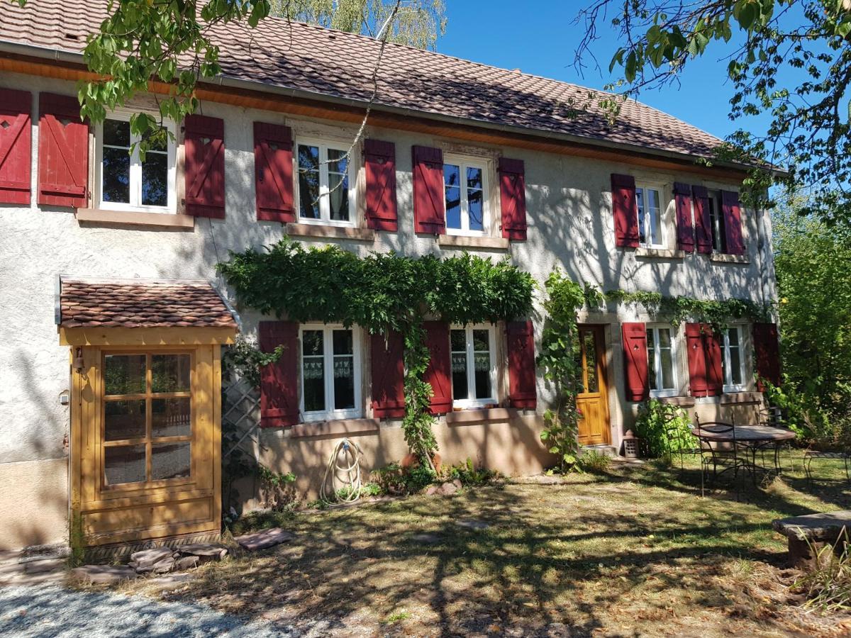 Bed and Breakfast Le Jardin Des Gouttes Rougegoutte Zewnętrze zdjęcie